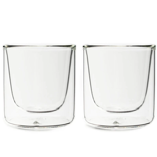 Стаканы ALFI из двойного стекла 80 мл, набор 2 шт